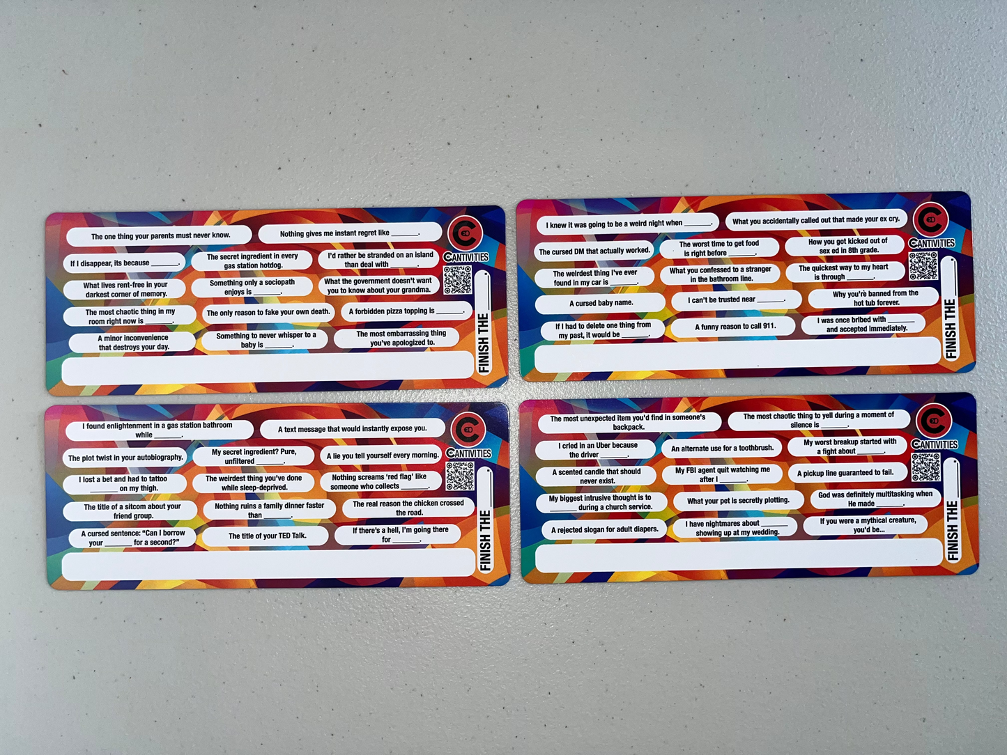 Cantivities Party Pack