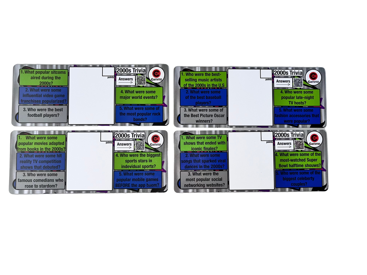 Cantivities Decades Trivia Pack